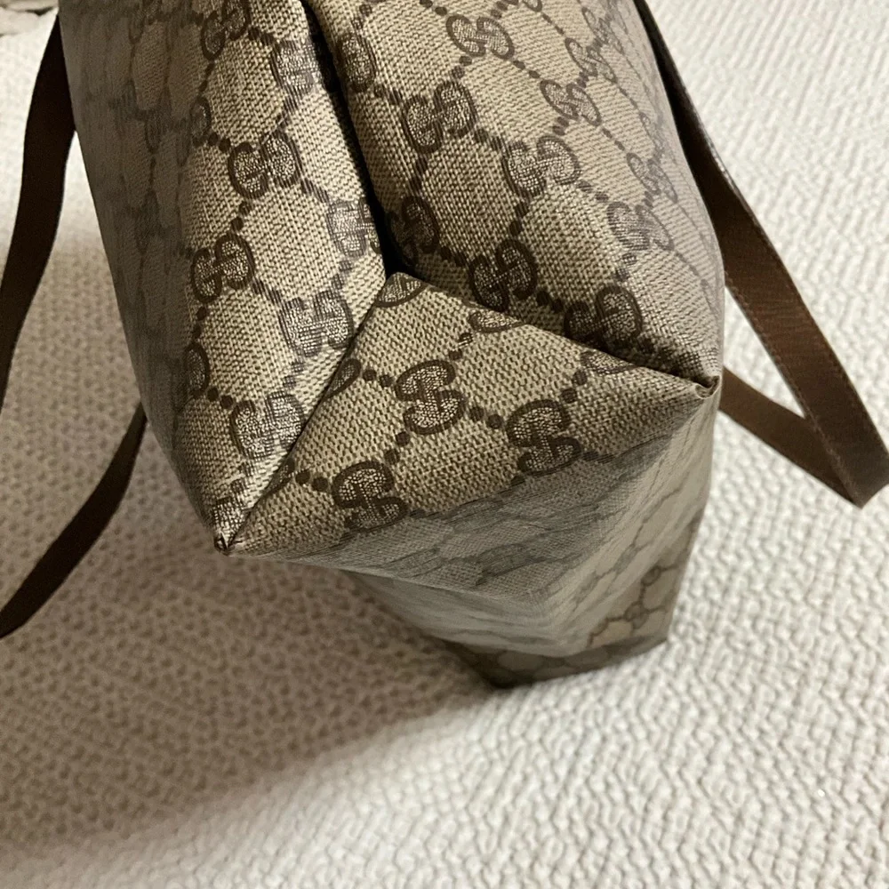 Vintage Gucci Brown Tote Bag